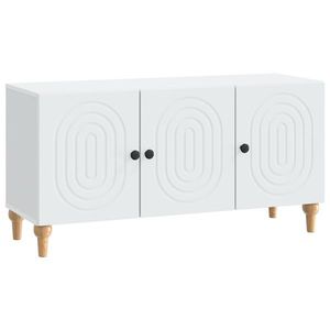 vidaXL Cabinet TV Alb 99 x 34, 5 x 50 cm Lemn prelucrat imagine