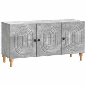 vidaXL Cabinet TV Gri Beton 99 x 34, 5 x 50 cm Lemn prelucrat imagine