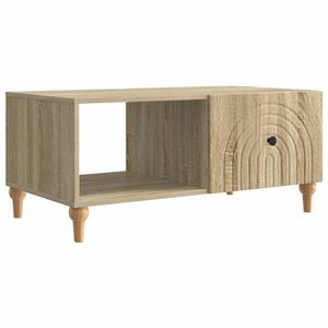 vidaXL Masă de cafea Stejar Sonoma 90 x 50 x 40 cm Lemn prelucrat imagine