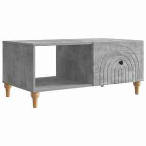 vidaXL Masă de cafea Gri Beton 90 x 50 x 40 cm Lemn prelucrat imagine
