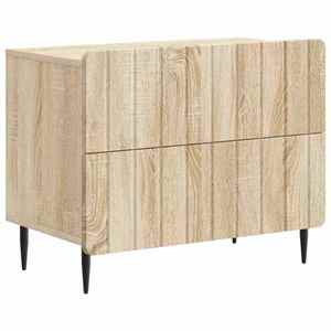vidaXL Dulap de noapte cu sertar Stejar Sonoma 62 x 34, 5 x 49, 5 cm imagine