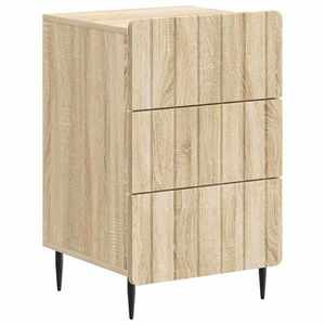 vidaXL Dulap de noapte Stejar Sonoma 43x 41 x 68 cm Lemn prelucrat imagine
