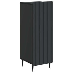 vidaXL Bufet Negru 34, 5 x 33 x 92 cm Lemn prelucrat imagine