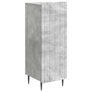 vidaXL Bufet Gri Beton 34, 5 x 33 x 92 cm Lemn prelucrat imagine