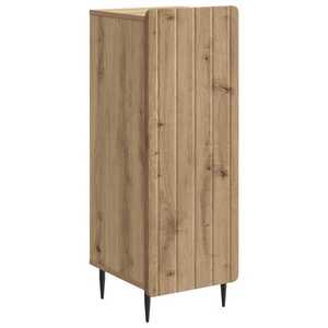 vidaXL Bufet Stejar Artizanal 34, 5 x 33 x 92 cm Lemn prelucrat imagine