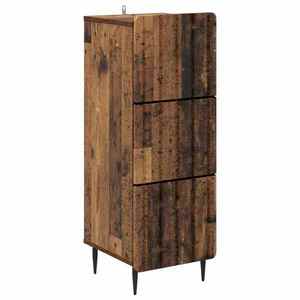 vidaXL Dulap cu sertare Lemn vechi 33 x 34, 5 x 92 cm Lemn prelucrat imagine