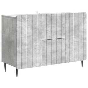 vidaXL Bufet cu sertar Gri Beton 89 x 34, 5 x 62 cm Lemn prelucrat imagine