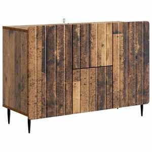 vidaXL Bufet cu sertar Lemn vechi 89 x 34, 5 x 62 cm Lemn prelucrat imagine