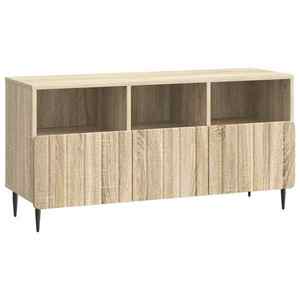 vidaXL Cabinet TV Stejar Sonoma 102 x 34, 5 x 50 cm Lemn prelucrat imagine