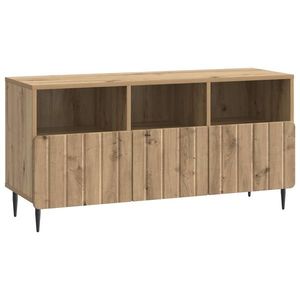 vidaXL Cabinet TV Stejar Artizanal 102 x 34, 5 x 50 cm Lemn prelucrat imagine