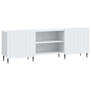 vidaXL Cabinet TV Alb 150 x 31 x 52 cm Lemn prelucrat imagine