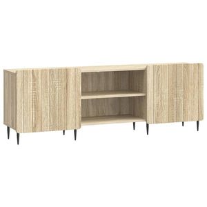 vidaXL Cabinet TV Stejar Sonoma 150 x 31 x 52 cm Lemn prelucrat imagine