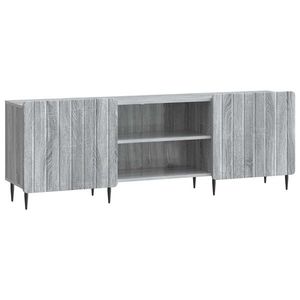 vidaXL Cabinet TV Sonoma gri 150 x 31 x 52 cm Lemn prelucrat imagine