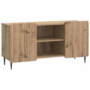 vidaXL Cabinet TV Stejar Artizanal 102 x 34, 5 x 52 cm Lemn prelucrat imagine