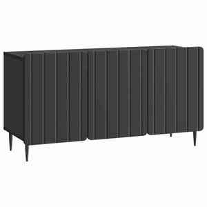 vidaXL Cabinet TV Negru 99 x 34, 5 x 52 cm Lemn prelucrat imagine