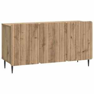vidaXL Cabinet TV Stejar Artizanal 99 x 34, 5 x 52 cm Lemn prelucrat imagine