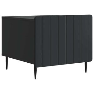 vidaXL Masă de cafea cu sertar Negru 49 x 50 x 42 cm Lemn prelucrat imagine