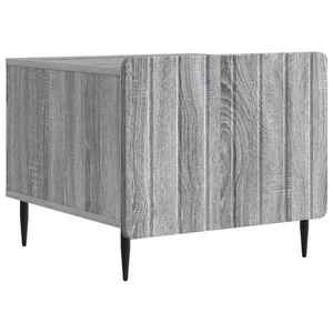 vidaXL Masă de cafea Sonoma gri 49 x 50 x 42 cm Lemn prelucrat imagine