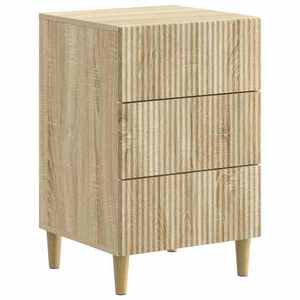 vidaXL Dulap de noapte Stejar Sonoma 43 x 41 x 66, 5 cm Lemn prelucrat imagine