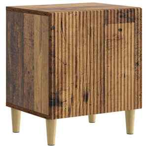 vidaXL Dulap de noapte Lemn vechi 43 x 34, 5 x 50 cm Lemn prelucrat imagine