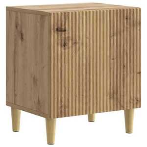 vidaXL Dulap de noapte Stejar Artizanal 43 x 34, 5 x 50 cm imagine