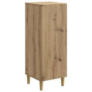 vidaXL Bufet Stejar Artizanal 33 x 34, 5 x 90 cm Lemn prelucrat imagine