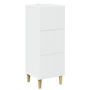 vidaXL Dulap cu sertare Alb 33 x 34, 5 x 90 cm Lemn prelucrat imagine