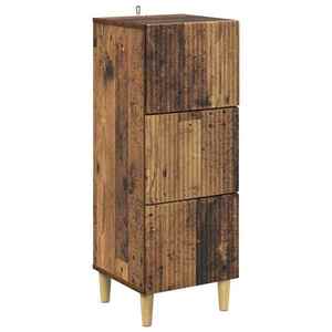 vidaXL Dulap cu sertare Lemn vechi 33 x 34, 5 x 90 cm Lemn prelucrat imagine
