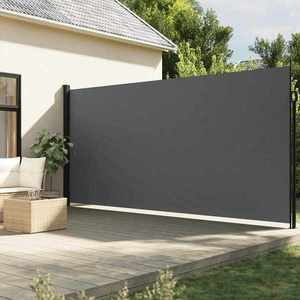 vidaXL Copertina laterală retractabilă, antracit, 220x500 cm imagine