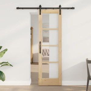vidaXL Ușă glisantă ORKDAL natural 61 x 198, 5 cm imagine