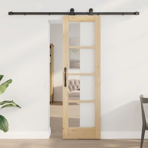 vidaXL Ușă glisantă ORKDAL natural 61 x 198, 5 cm imagine