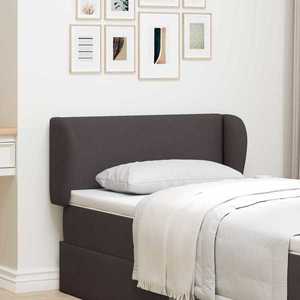vidaXL Ureche pentru Tăblie Maro 40 x 23 x 6 cm țesătură imagine
