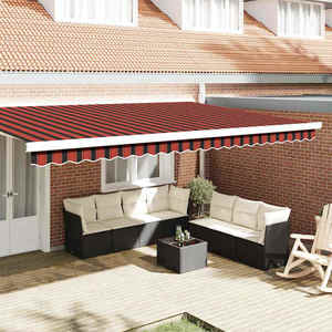 vidaXL Înlocuire pentru faldurile de awning Multicolour 480 x 20 cm imagine