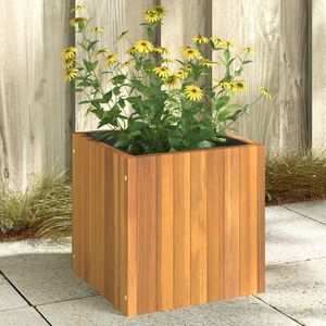 vidaXL Jardinieră de grădină, 35x35x35 cm, lemn masiv de acacia imagine