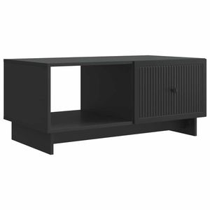 vidaXL Masă de cafea Negru 90 x 50 x 40 cm Lemn prelucrat imagine