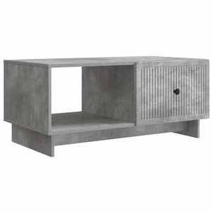vidaXL Masă de cafea Gri Beton 90 x 50 x 40 cm Lemn prelucrat imagine