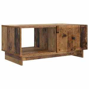 vidaXL Masă de cafea Lemn vechi 90 x 50 x 40 cm Lemn prelucrat imagine