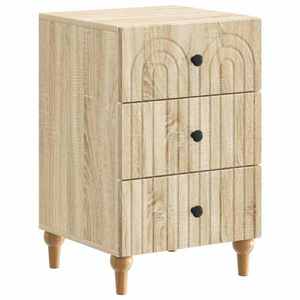 vidaXL Dulap de noapte Stejar Sonoma 43x 41 x 66, 5 cm Lemn prelucrat imagine