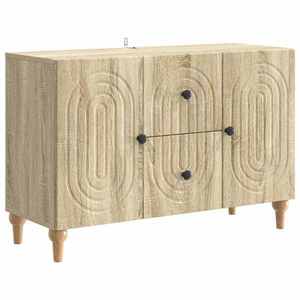 vidaXL Cabinet TV Stejar Sonoma 89 x 34, 5 x 60 cm Lemn prelucrat imagine