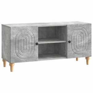vidaXL Cabinet TV Gri Beton 102 x 34, 5 x 50 cm Lemn prelucrat imagine