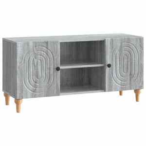 vidaXL Cabinet TV Sonoma gri 102 x 34, 5 x 50 cm Lemn prelucrat imagine