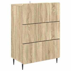 vidaXL Dulap cu sertare Stejar Sonoma 66 x 34, 5 x 92 cm Lemn prelucrat imagine