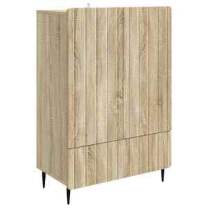 vidaXL Bufet cu sertar Stejar Sonoma 66 x 34, 5 x 97 cm Lemn prelucrat imagine