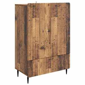 vidaXL Bufet cu sertar Lemn vechi 66 x 34, 5 x 97 cm Lemn prelucrat imagine