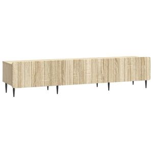 vidaXL Cabinet TV Stejar Sonoma 147 x 34, 5 x 32 cm Lemn prelucrat imagine