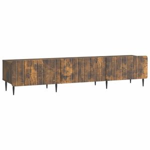 vidaXL Cabinet TV Stejar fumuriu 147 x 34, 5 x 32 cm Lemn prelucrat imagine