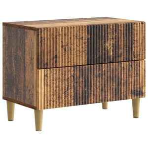 vidaXL Dulap de noapte Lemn vechi 62 x 34, 5 x 48 cm Lemn prelucrat imagine