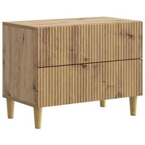 vidaXL Dulap de noapte cu sertar Stejar Artizanal 62 x 34, 5 x 48 cm imagine