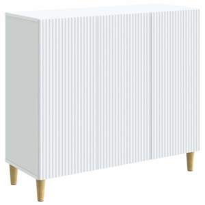 vidaXL Bufet Alb 89 x 34, 5 x 80 cm Lemn prelucrat imagine