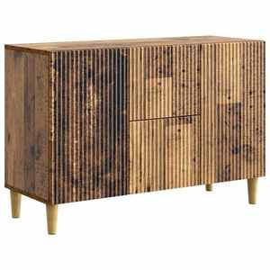 vidaXL Bufet cu sertar Lemn vechi 89 x 34, 5 x 60 cm Lemn prelucrat imagine
